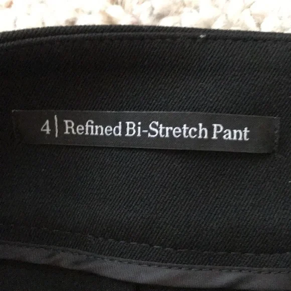 Talbots size 4 black pants - Picture 5 of 6